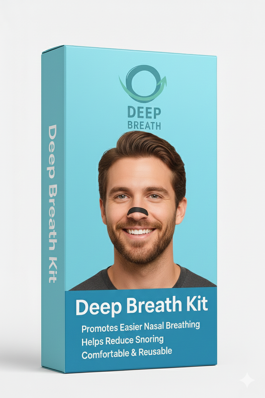 Deep Breath Kit – Magnetic Nasal Dilator for Better Breathing & Sleep